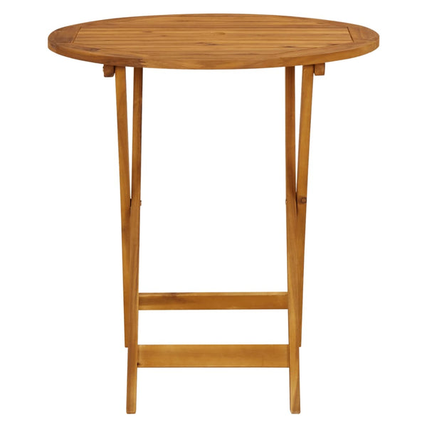 Carlla Bistrogarnitur grau (3-teilig, Polyrattan und Akazienholz)