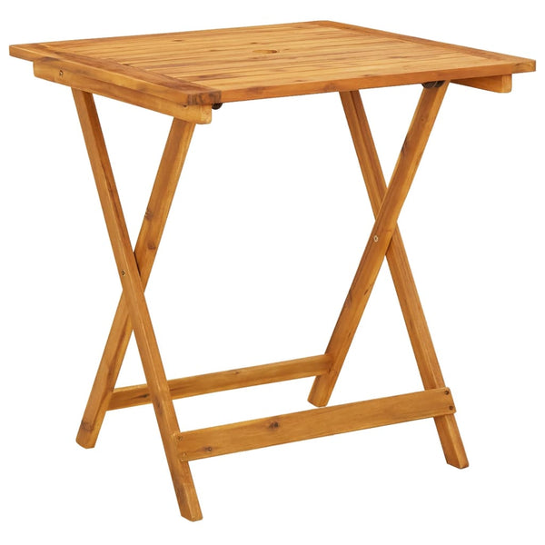 Graues 3-teiliges Bistro-Set Vantel (Polypropylen und Holz)