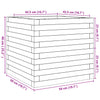 Blumenkasten Dilaver 50x50x46cm (Kiefer)