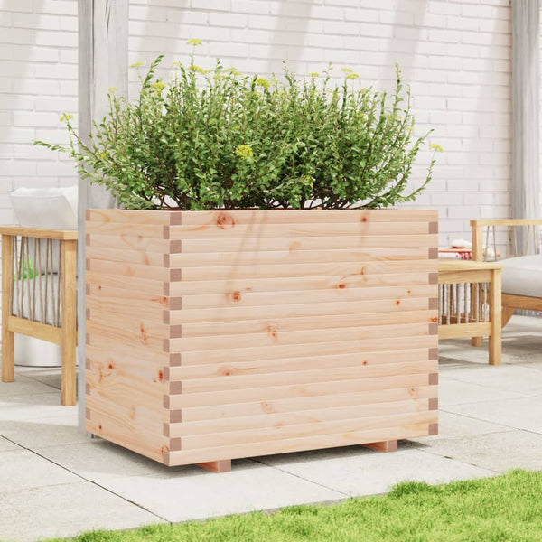 Garten-Blumenkasten Dilaver 90x60x72,5cm (Kiefer)