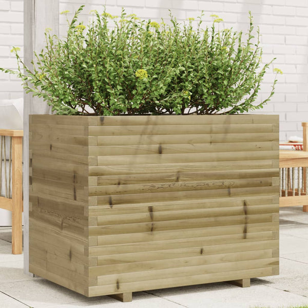 Gartenhochbeet Dilaver 90x60x72,5cm (Kiefern-KDI)