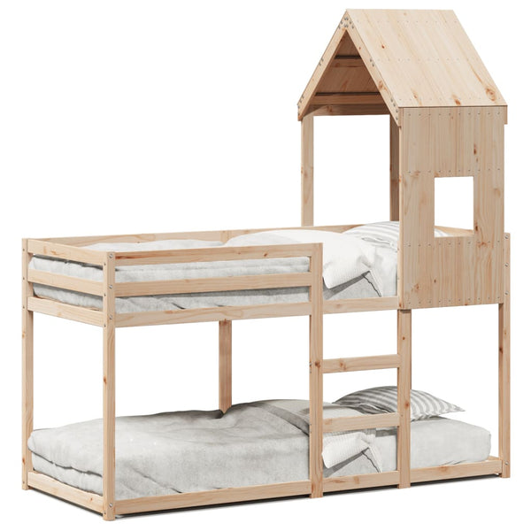 Etagenbett Gheoroghe 90x200cm (Kiefer)