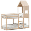 Etagenbett Gheoroghe 90x190cm (Kiefer) mit Dach