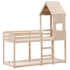 Etagenbett Gheoroghe 90x190cm (Kiefer) mit Dach