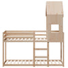 Etagenbett Gheoroghe 90x190cm (Kiefer) mit Dach