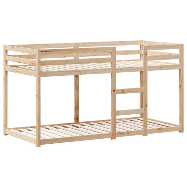 Etagenbett mit Baldachin Mossa 90x200cm (Kiefer)