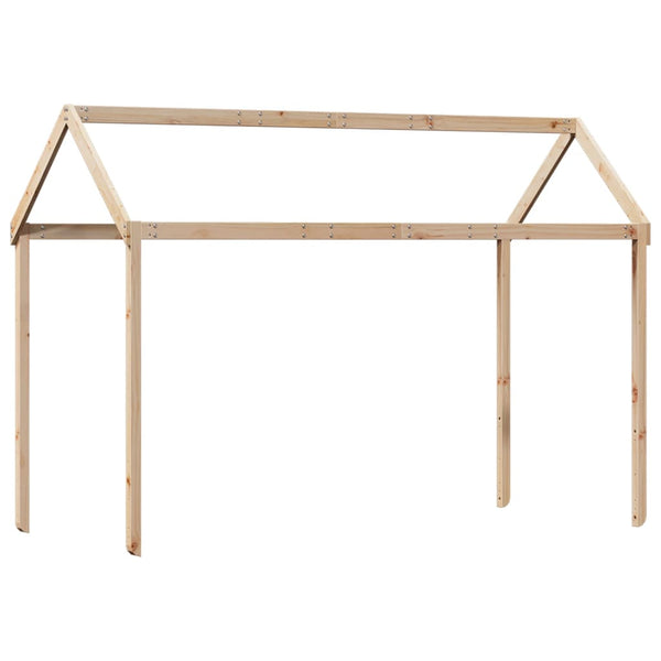 Etagenbett mit Baldachin Mossa 90x200cm (Kiefer)