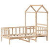 Schlafsofa mit Baldachin Daniels 80x200cm (Kiefer)