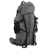 Rucksack grau 80 l Oxford-Gewebe
