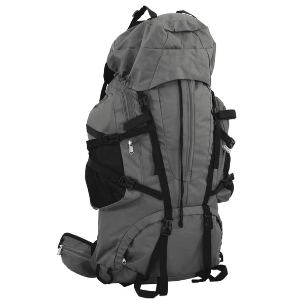 Rucksack grau 80 l Oxford-Gewebe