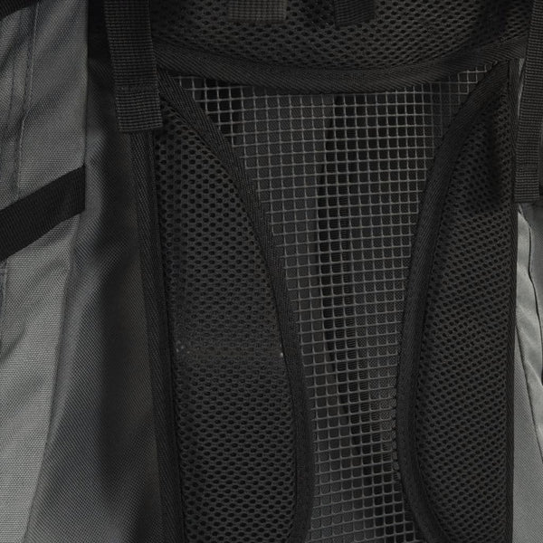 Rucksack grau 80 l Oxford-Gewebe