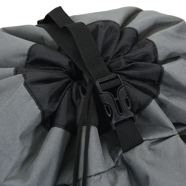 Rucksack grau 80 l Oxford-Gewebe