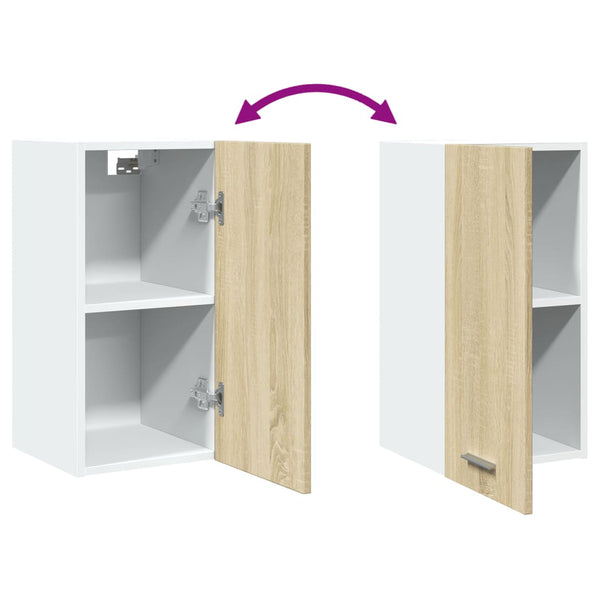 Sonoma-Eiche Hängeschrank Pompilas 29,5x31x60cm (Spanplatte)