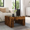 Couchtisch Räuchereiche Adiere 50x50x30cm mit Infinity-LED-Beleuchtung