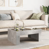 Betongrauer Couchtisch Infinity mit LED-Beleuchtung Adiere 70x50x30cm