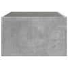 Betongrauer Couchtisch Infinity mit LED-Beleuchtung Adiere 70x50x30cm