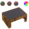Couchtisch Savutammi Infinity mit LED-Beleuchtung Adiere 70x50x30cm