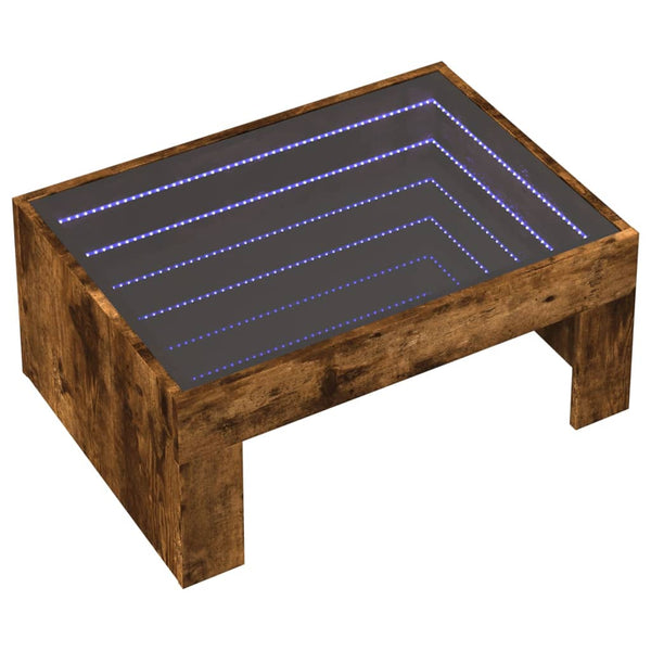 Couchtisch Savutammi Infinity mit LED-Beleuchtung Adiere 70x50x30cm