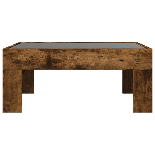 Couchtisch Savutammi Infinity mit LED-Beleuchtung Adiere 70x50x30cm