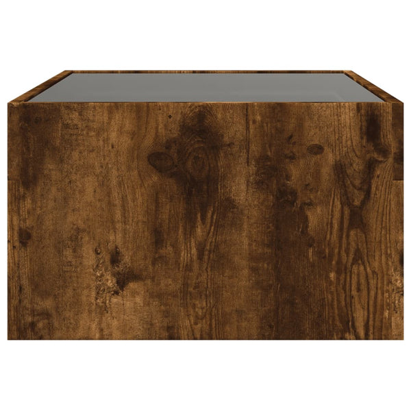 Couchtisch Savutammi Infinity mit LED-Beleuchtung Adiere 70x50x30cm