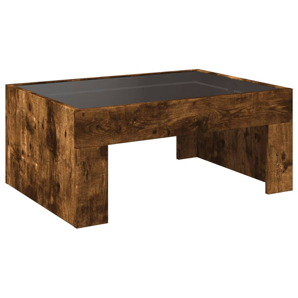 Couchtisch Savutammi Infinity mit LED-Beleuchtung Adiere 70x50x30cm