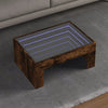 Couchtisch Savutammi Infinity mit LED-Beleuchtung Adiere 70x50x30cm