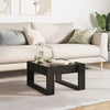 Schwarzer Couchtisch Infinity mit LED-Beleuchtung Boghita 50x53x30cm