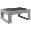 Grauer Couchtisch Infinity mit LED-Beleuchtung Boghita 70x53x30cm (Sonoma)