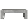 Betongrauer Couchtisch Infinity mit LED-Beleuchtung Boghita 90x53x30cm