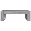 Grauer Couchtisch Infinity mit LED-Beleuchtung Boghita 90x53x30cm (Sonoma)