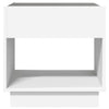 Weißer Couchtisch Infinity mit LED-Beleuchtung Zanofa 50x50x50cm