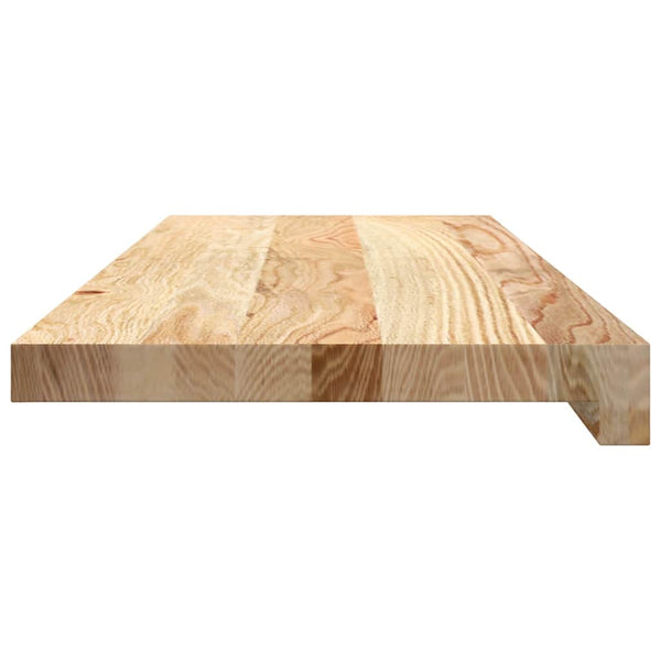 Unbehandelte Treppenstufen Manyak 70x30x2cm (2 Stk., Eiche)
