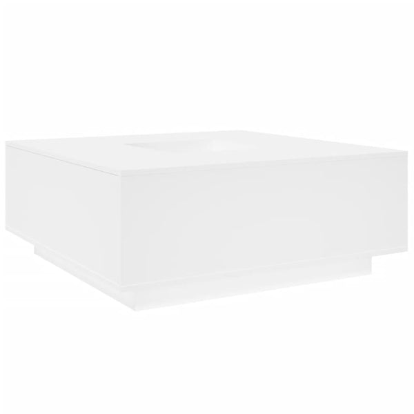 Valkoinen sohvapöytä Mercy 100x100x40cm (puinen)