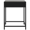 Schwarzer Couchtisch Infinity mit LED-Beleuchtung Filon 40x40x51cm