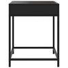 Schwarzer Couchtisch Infinity mit LED-Beleuchtung Filon 40x40x51cm