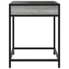 Grauer Couchtisch Infinity LED-Beleuchtung Filon 40x40x51cm (Sonoma)