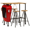 Bar-Set Ingerborg (5-teilig, Mangoholz)