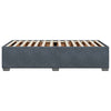 Dunkelgrauer Bettrahmen Pl 90x190cm (Samt)