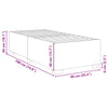 Dunkelgrauer Bettrahmen Pl 90x190cm (Samt)