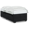 Schwarzes Bettgestell Pl 90x190cm (Samt)