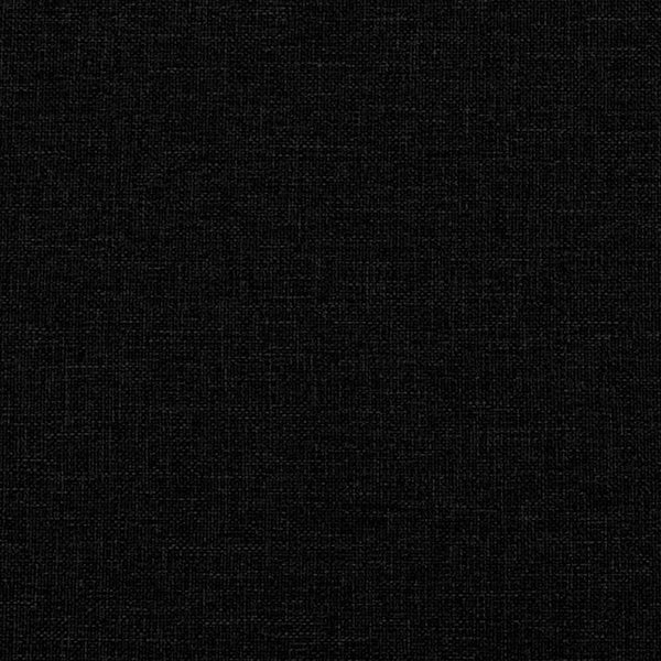 Schwarzes Bettgestell ohne Matratze Runceanu single (Stoff)