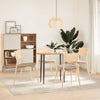 Tischplatte Cosetta 80x40x2cm (Massivholz Eiche oval)