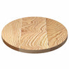 Tischplatte Cosetta 80x40x2cm (Massivholz Eiche oval)