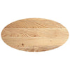 Tischplatte Cosetta 120x60x2cm (Massivholz Eiche oval)