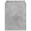 Nachttisch Latitia betongrau 45x50x65cm (Holz)