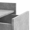 Nachttisch Latitia betongrau 45x50x65cm (Holz)