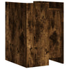 Nachttisch Latitia, Räuchereiche, 45x50x65cm (Holz)