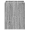 Nachttisch Latitia grau 45x50x65cm (Holz)