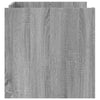 Grauer Couchtisch Marilynn 80x50x50cm (Holz)