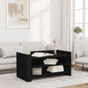 Schwarzer Couchtisch Marilynn 100x50x50cm (Holz)